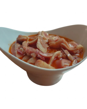 Oreja en Salsa al vacío