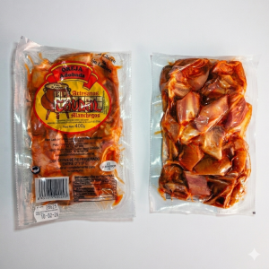 Oreja Adobada al vacío